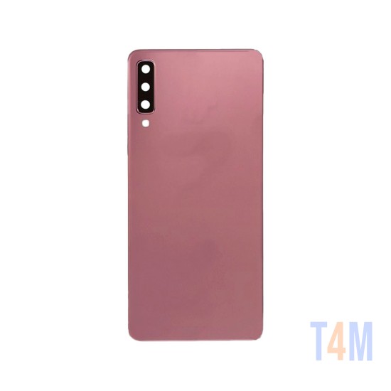 Tapa Trasera+Lente de Cámara Samsung Galaxy A7 2018/A750 Rosa